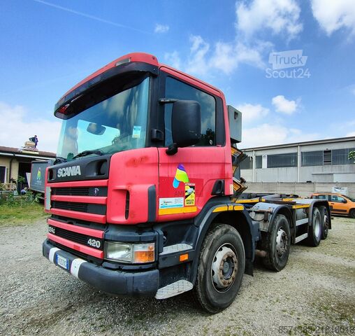 Camião basculante SCANIA Scania P124 420