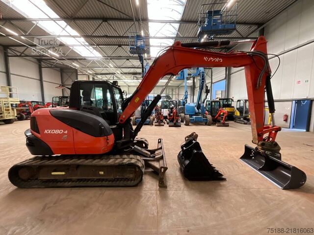 Midi grävmaskin Kubota KX 080-4