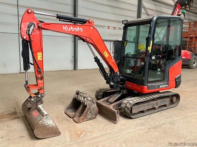 Minigrävare Kubota KX 027-4