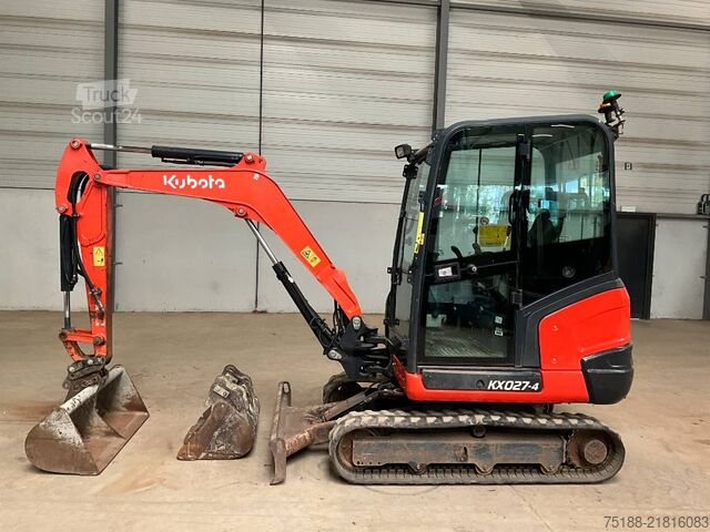 Minigrävare Kubota KX 027-4