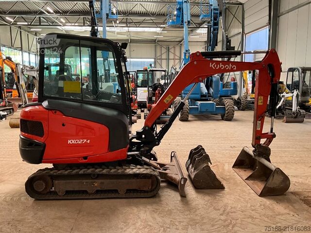 Minigrävare Kubota KX 027-4