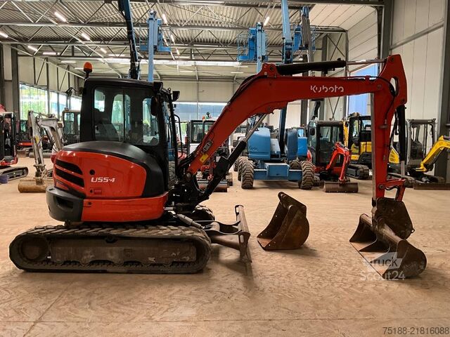 Minigrävare Kubota U 55-4