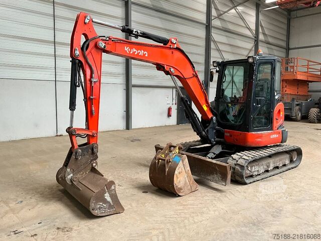 Minigrävare Kubota U 55-4