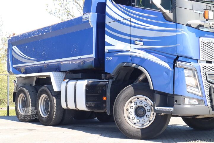 Kipper Volvo FH 16.750 | 6X4 | RETARDER | BIG AXLES | EURO 6