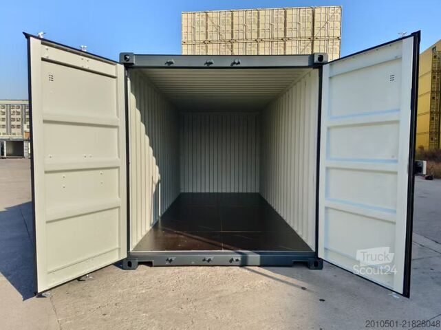 Seecontainer 20 Fuß Seecontainer /One Way / Anthrazit / self storage / Lagercontainer / 6m