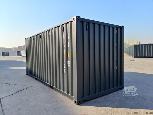 Seecontainer 20 Fuß Seecontainer /One Way / Anthrazit / self storage / Lagercontainer / 6m