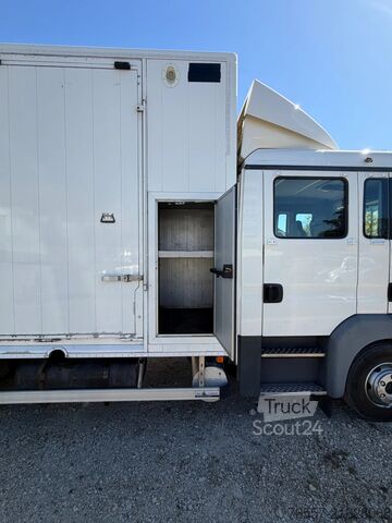 MAN TGL 12.180 hestetransport lastbil MAN TGL 12.180 TGL 12.180 PAARDENWAGEN.