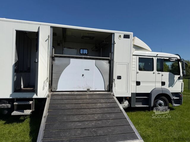 MAN TGL 12.180 hestetransport lastbil MAN TGL 12.180 TGL 12.180 PAARDENWAGEN.