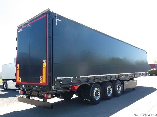 Gėrimų puspriekabė KÖGEL SN 24 FastSlider/Lift/LASI Getränke/Edscha/ALCOA