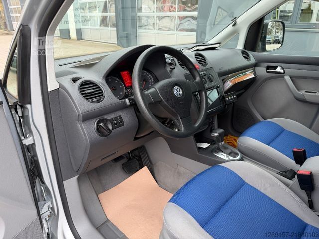 Ван VOLKSWAGEN Caddy 1,9 TDI DSG Rollstuhl RAMPE Behindertenger