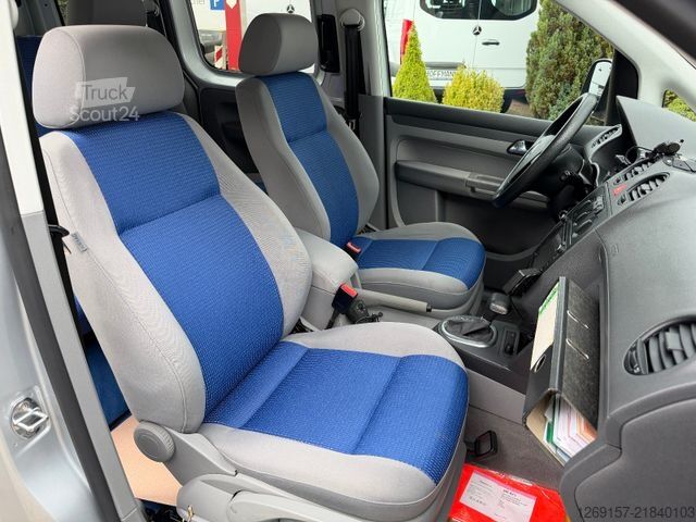Ван VOLKSWAGEN Caddy 1,9 TDI DSG Rollstuhl RAMPE Behindertenger