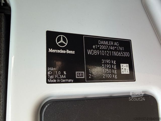 Fourgon pick-up MERCEDES-BENZ Sprinter 311 CDI  Pritsche FWD L1 KURZ  1.HAND