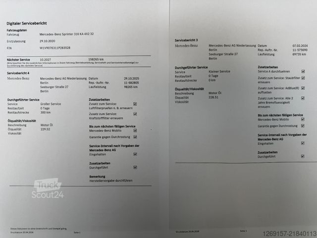 Fourgon tôlé MERCEDES-BENZ Sprinter 316CDI Kasten L1H1 KURZ RWD 360°Cam