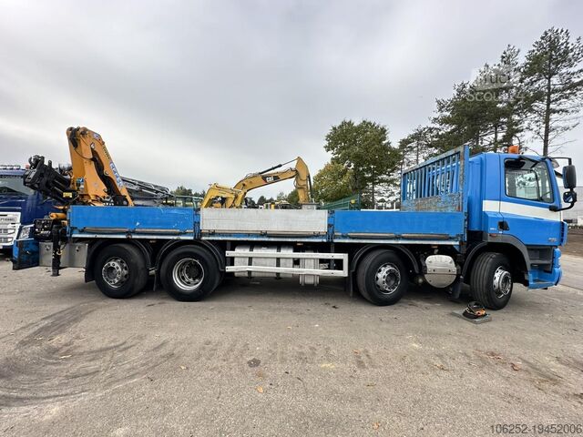 Autogru DAF CF 85.360 8x2 PLATFORM 7m35 + CRANE EFFER 165-3...