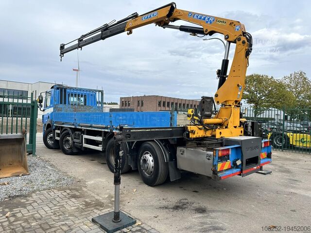 Autogru DAF CF 85.360 8x2 PLATFORM 7m35 + CRANE EFFER 165-3...