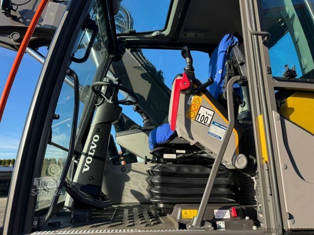 Pelle sur pneus VOLVO EWR150E Mobilbagger mit ROTATOR ENCONG EC319