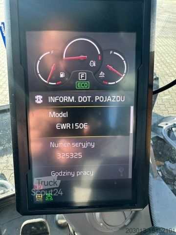 Pelle sur pneus VOLVO EWR150E Mobilbagger mit ROTATOR ENCONG EC319