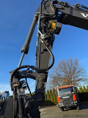 Pelle sur pneus VOLVO EWR150E Mobilbagger mit ROTATOR ENCONG EC319