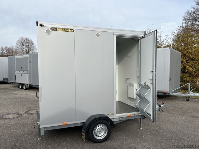 Przyczepa toaletowa Rosemeier VE Badanhänger mit WC - silver H Toilettenanhänger