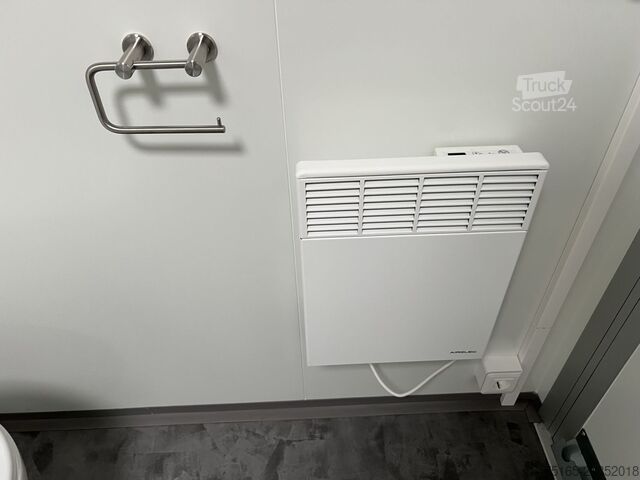 عربة دورات المياه Rosemeier VE Badanhänger mit WC - silver H Toilettenanhänger