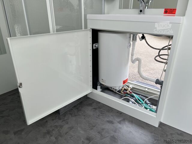 Przyczepa toaletowa Rosemeier VE Badanhänger mit WC - silver H Toilettenanhänger