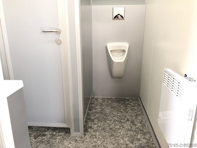 Przyczepa toaletowa Rosemeier VE 1 Damen, 1 Herren+U Max SILVER Toilettenanhänger