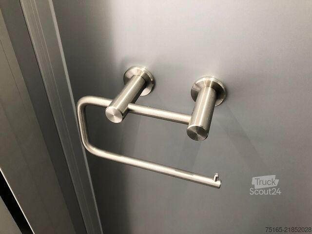 Przyczepa toaletowa Rosemeier VE 1 Damen, 1 Herren+U Max SILVER Toilettenanhänger