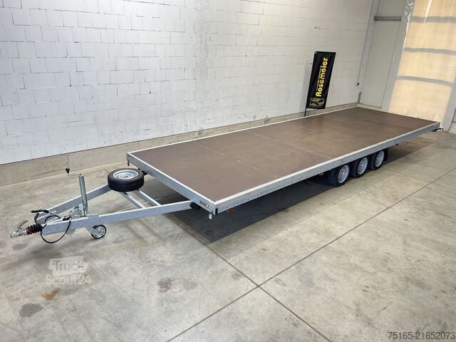 Remorcă platformă și transportor universal Stedele STA 120 Tridem Plattform/Universaltransporter