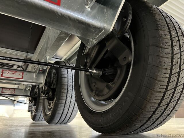 Remorcă platformă și transportor universal Stedele STA 120 Tridem Plattform/Universaltransporter