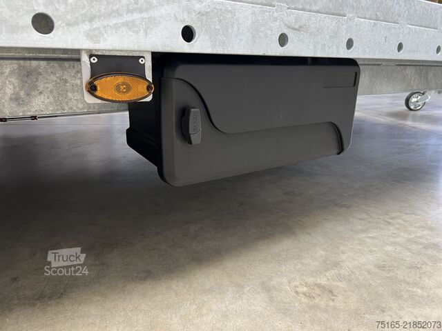 Remorcă platformă și transportor universal Stedele STA 120 Tridem Plattform/Universaltransporter