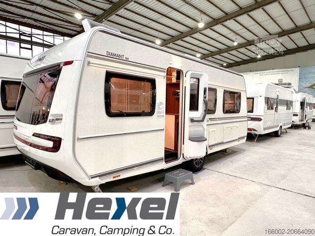 Karavāna FENDT Diamant 560 SGW Neufahrzeug 2025 ausgestellt!