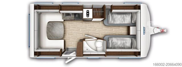 Karavāna FENDT Diamant 560 SGW Neufahrzeug 2025 ausgestellt!