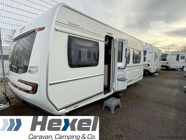 Karavāna FENDT Diamant 560 SGW Neufahrzeug 2025 ausgestellt!