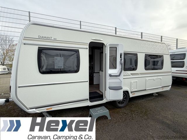 Karavāna FENDT Diamant 560 SGW Neufahrzeug 2025 ausgestellt!