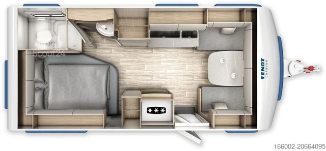 Karavāna FENDT Bianco Activ 465 SFH Neufahrzeug Modell 2026