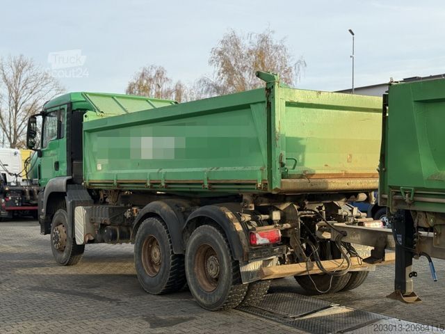 Camião basculante MAN TGS 26.400 6x6 MEILLER Kipper Schmitz EURO 5
