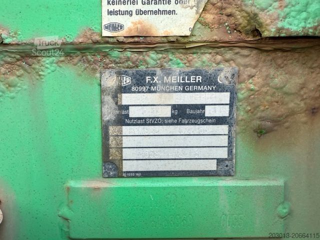Camião basculante MAN TGS 26.400 6x6 MEILLER Kipper Schmitz EURO 5
