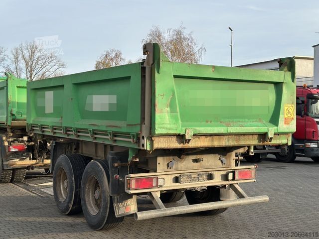 Camião basculante MAN TGS 26.400 6x6 MEILLER Kipper Schmitz EURO 5