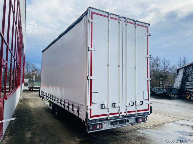 Remorcă deschisă cu prelată Ackermann Z-KA-F10.5/7,6  1 Achs Planenanhänger 10,5 t GG