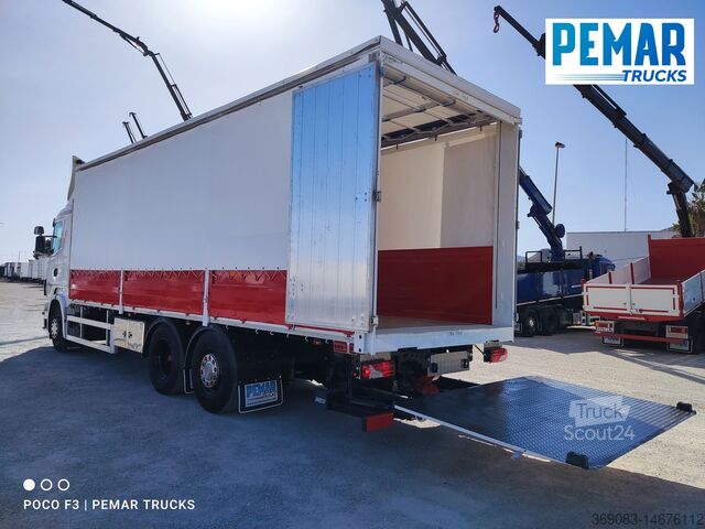 φορτηγό πλατφόρμα με μουσαμά SCANIA R 440 6X2 SEMITAUTLINER