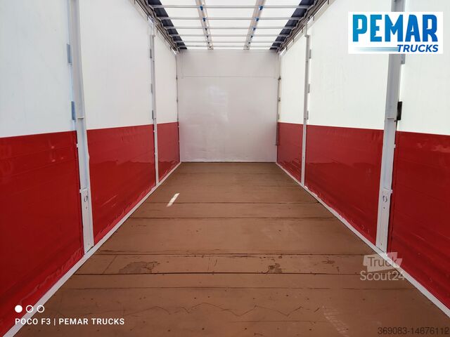 φορτηγό πλατφόρμα με μουσαμά SCANIA R 440 6X2 SEMITAUTLINER