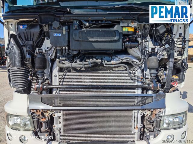 φορτηγό πλατφόρμα με μουσαμά SCANIA R 440 6X2 SEMITAUTLINER