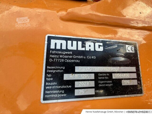 Tarım makinesi Mulag Mulag MKM 700 Unimog 99.900&euro; netto