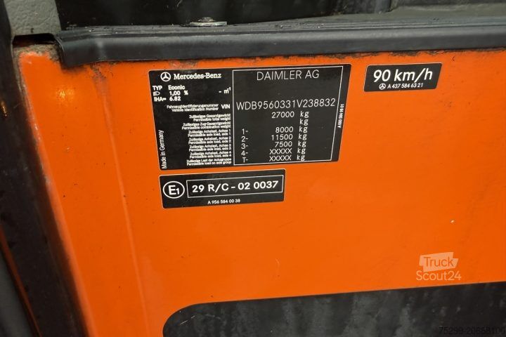 Garbage truck Mercedes-Benz Econic 2635 6x2 Stummer / Swiss-Vehicle