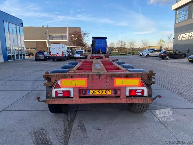 نقل الحاويات Kromhout Container Chassis / 40-45 FT / SAF / 1x Lift Axle