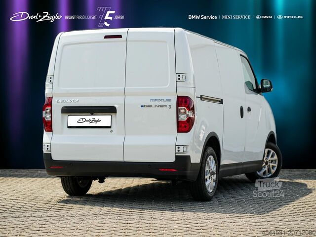 Minibus Maxus eDeliver 3 L1 H1 50kWh SWB 160 PS 3-phasig Laden