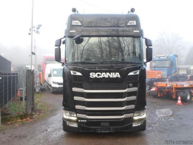 Objemový tahač SCANIA S 500/ LOW DECK !! HIGH LINE