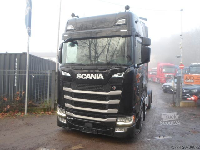 Objemový tahač SCANIA S 500/ LOW DECK !! HIGH LINE