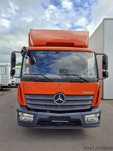 Dėžinis furgonas MERCEDES-BENZ 816 L Atego Klima Koffer Ladebordwand Euro6D