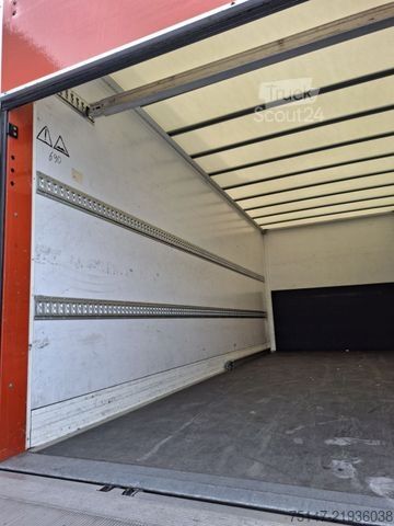Dėžinis furgonas MERCEDES-BENZ 816 L Atego Klima Koffer Ladebordwand Euro6D